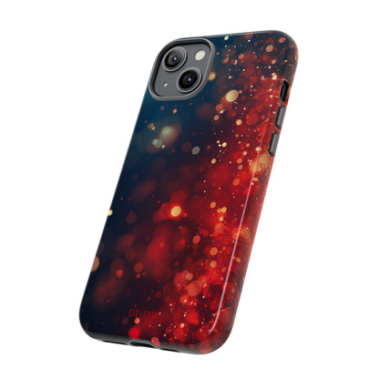 Midnight Red Shimmer - iPhone Tough Case