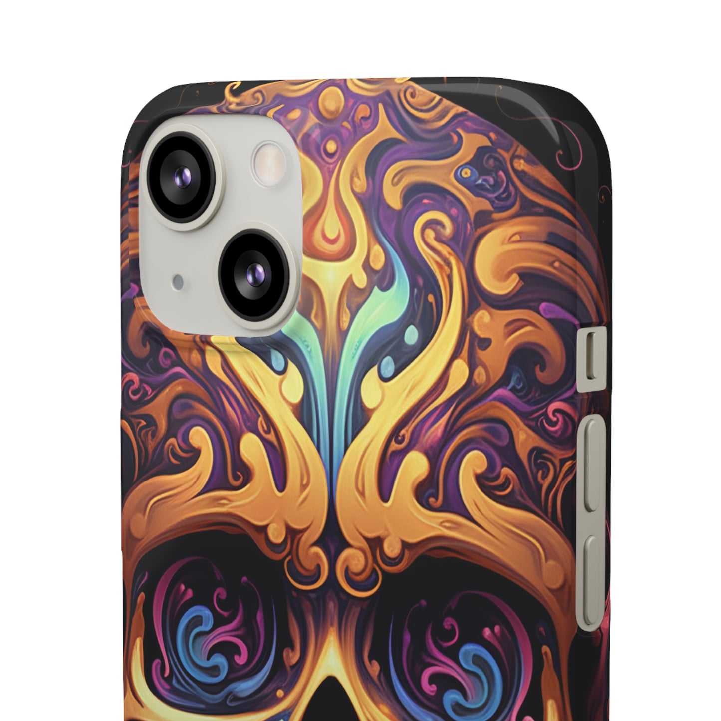 Paisley Skull - iPhone Snap Case