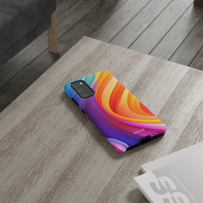 Rainbow Waves - Samsung Galaxy Tough Case