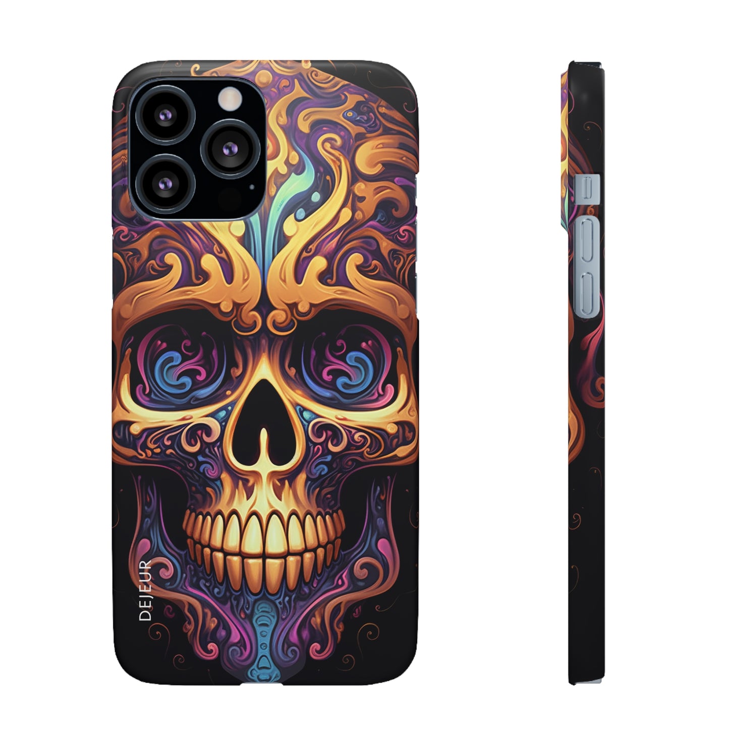 Paisley Skull - iPhone Snap Case