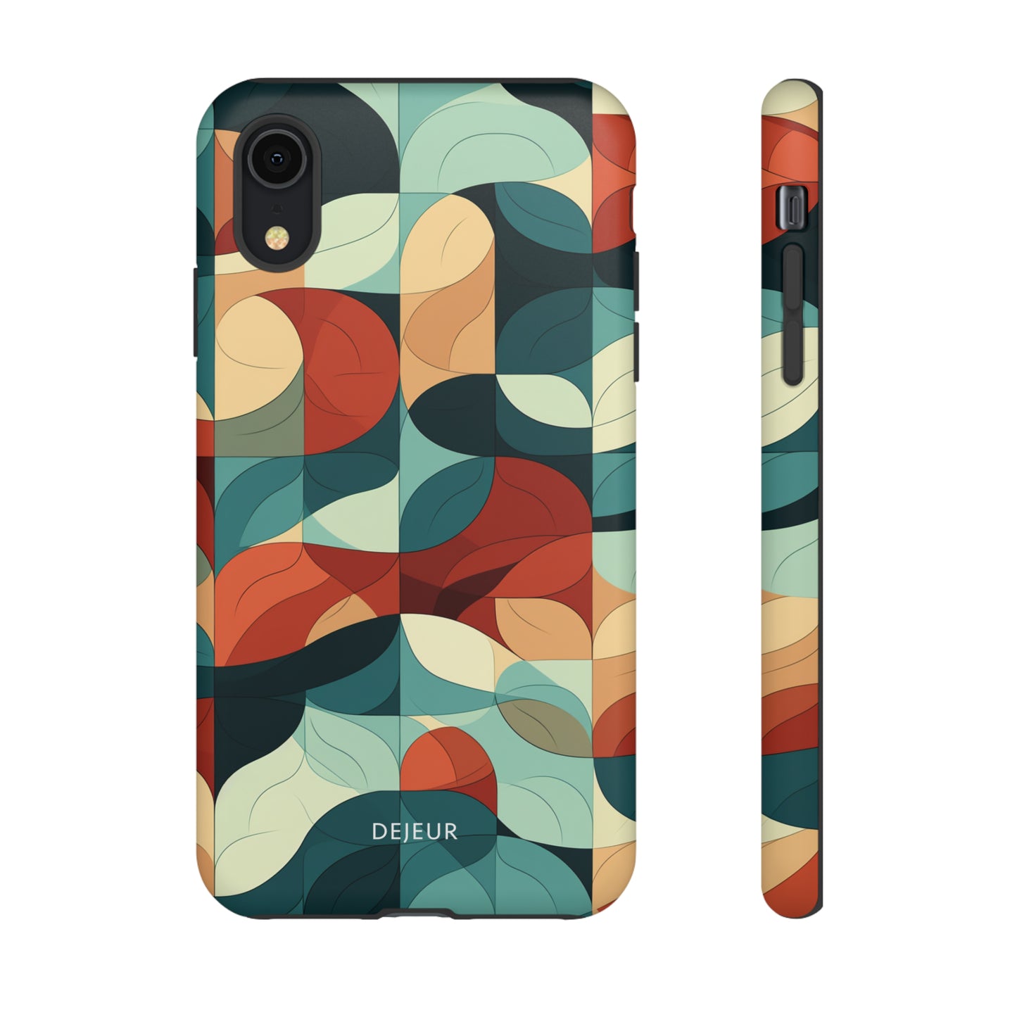 Abstract Circular Shapes - iPhone Tough Case