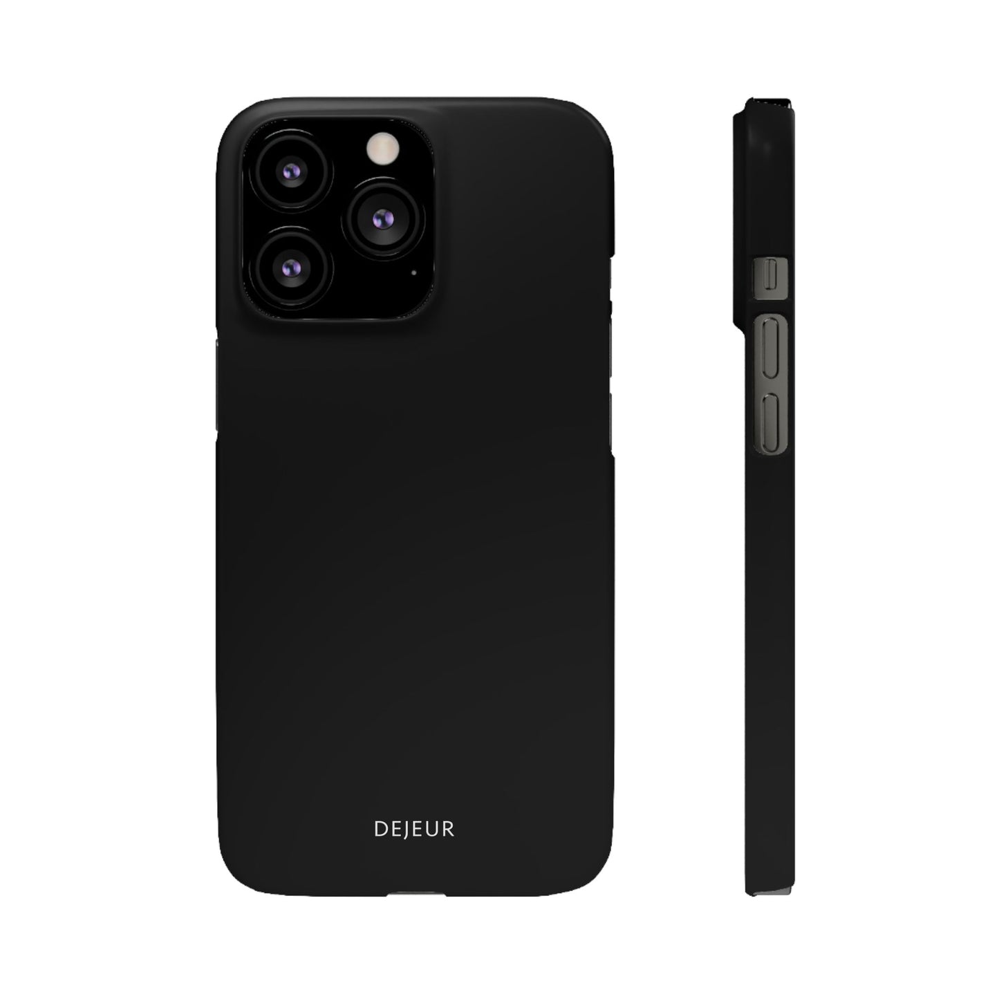 Carbon Black - iPhone Snap Case