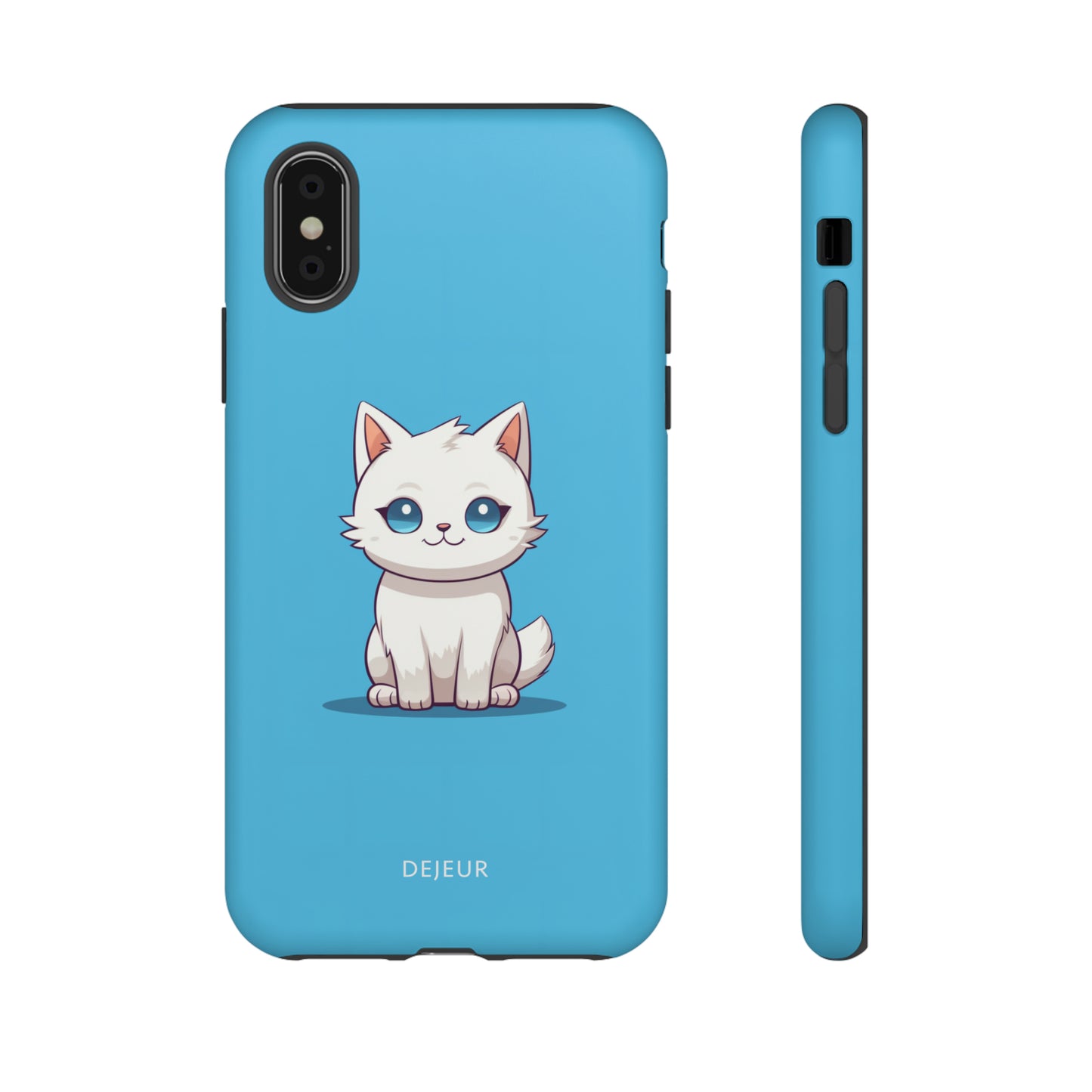 Little Blue Eyed Cat - iPhone Tough Case