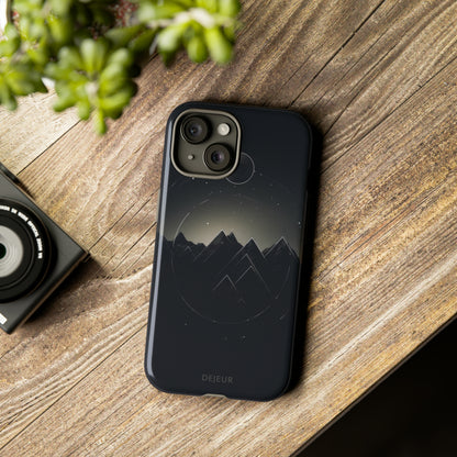 Dark Mountain Moon - iPhone Tough Case