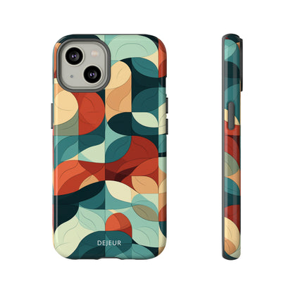 Abstract Circular Shapes - iPhone Tough Case