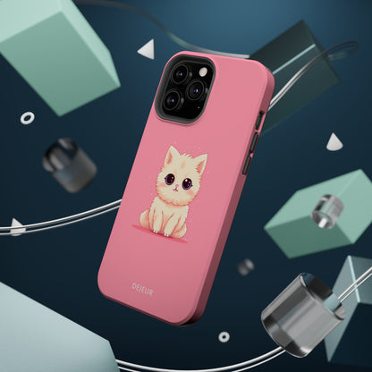 Candy Floss Kitty - iPhone MagSafe Tough Case