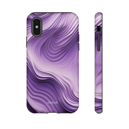 Violet Waves - iPhone Tough Case