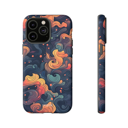 Fox Tail Swirls - iPhone Tough Case