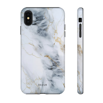 White Gold Marble - iPhone Tough Case