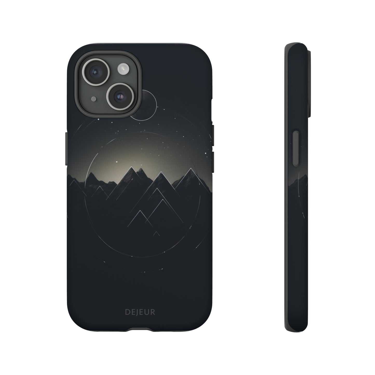 Dark Mountain Moon - iPhone Tough Case