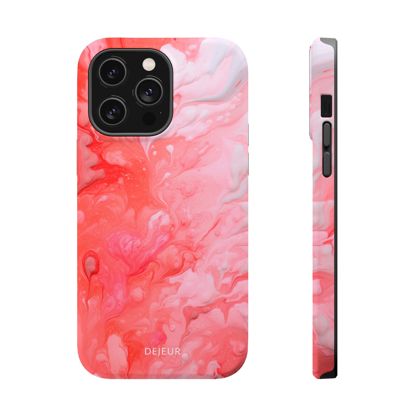 Rose Pink Marble - iPhone MagSafe Tough Case