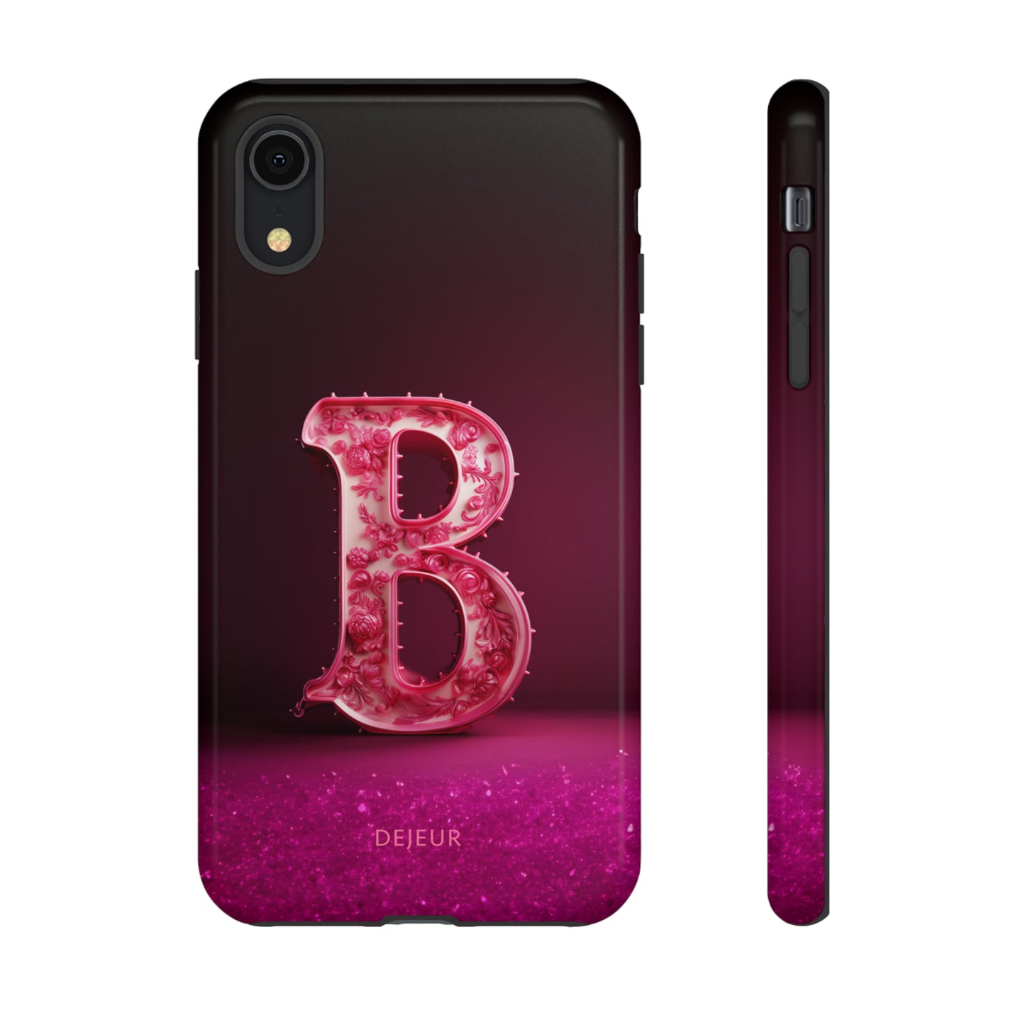 B Pink Roses - iPhone Tough Case