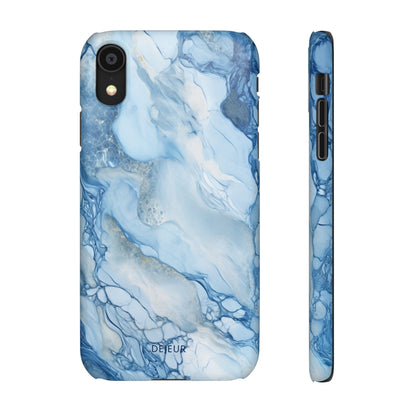 Sky Blue Marble - iPhone Snap Case