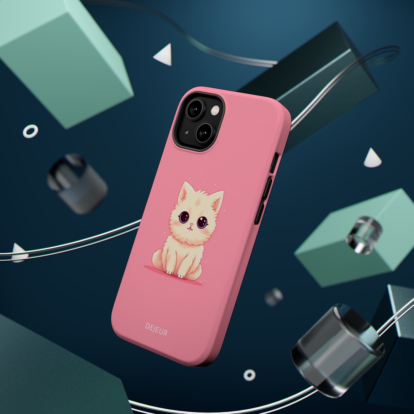 Candy Floss Kitty - iPhone MagSafe Tough Case