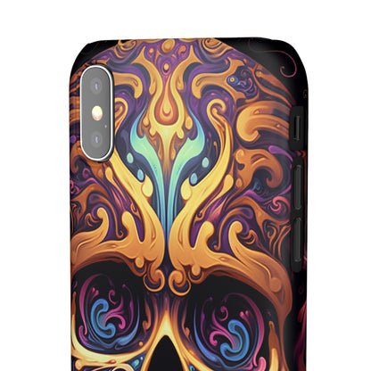 Paisley Skull - iPhone Snap Case