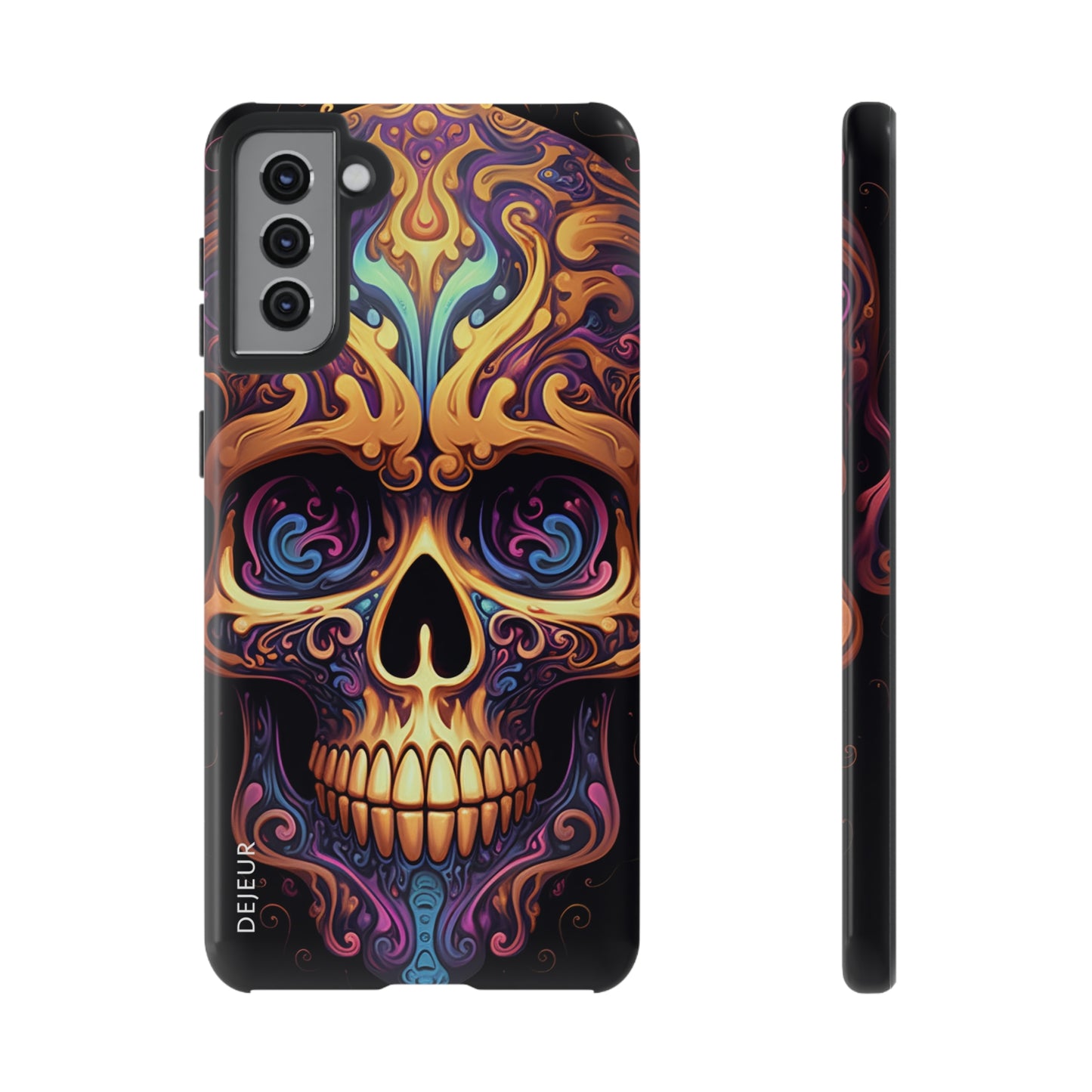 Paisley Skull - Samsung Galaxy Tough Case