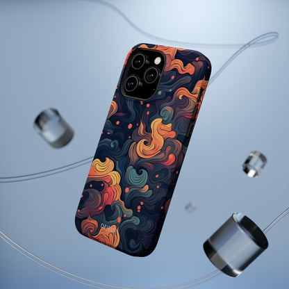 Fox Tail Swirls - iPhone MagSafe Tough Case