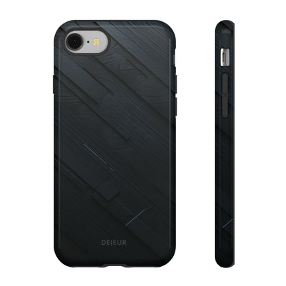 Synthetic Black Graphite - iPhone Tough Case