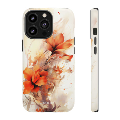 Classic Floral Beige - iPhone Tough Case