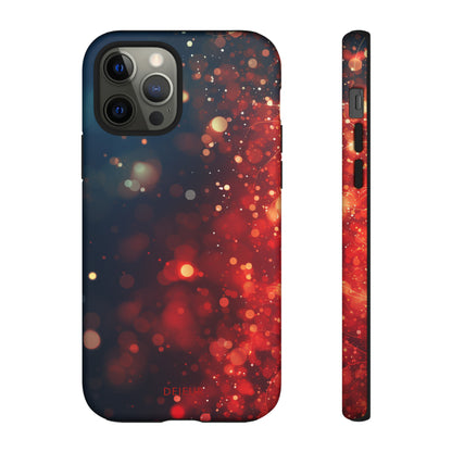 Midnight Red Shimmer - iPhone Tough Case