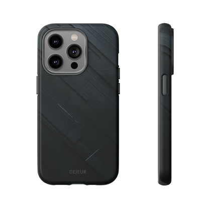 Synthetic Black Graphite - iPhone Tough Case