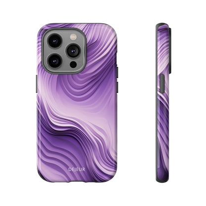 Violet Waves - iPhone Tough Case