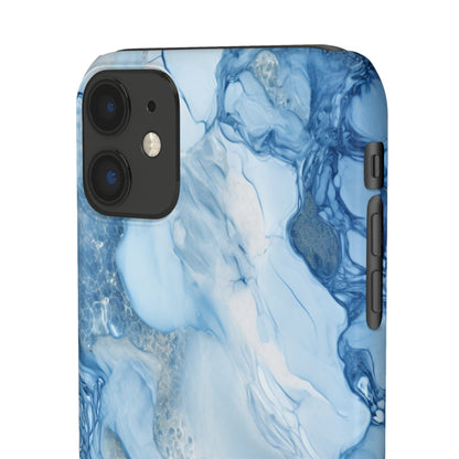 Sky Blue Marble - iPhone Snap Case