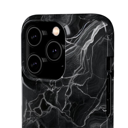 Dark Marble - iPhone Snap Case