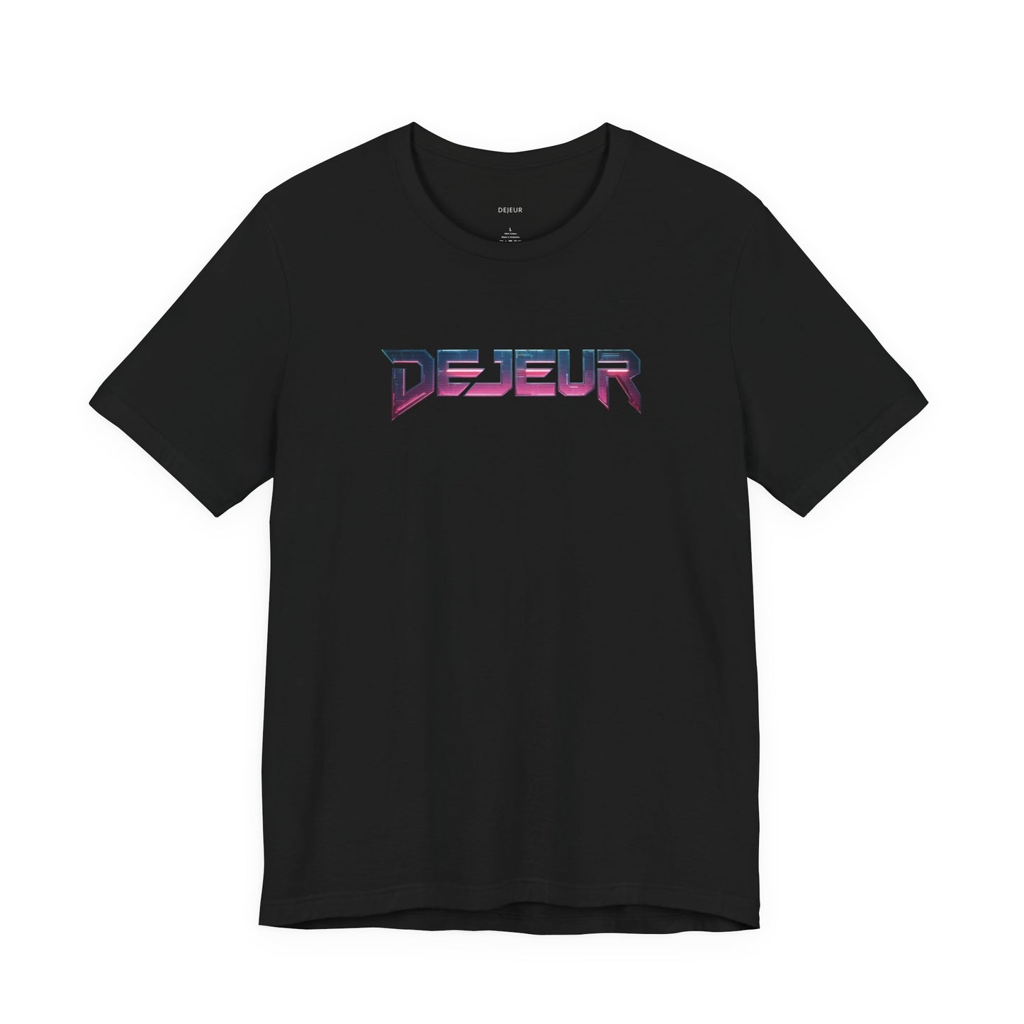 Dejeur Retro-Futuristic Circuitry Logo - T-Shirt