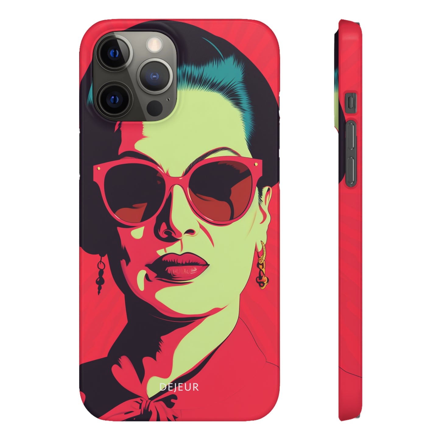 Umm Kulthum Red - iPhone Snap Case