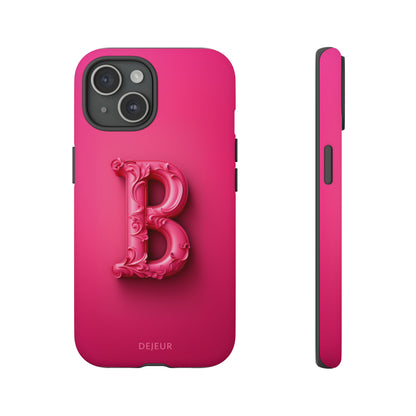 B Hot Pink - iPhone Tough Case