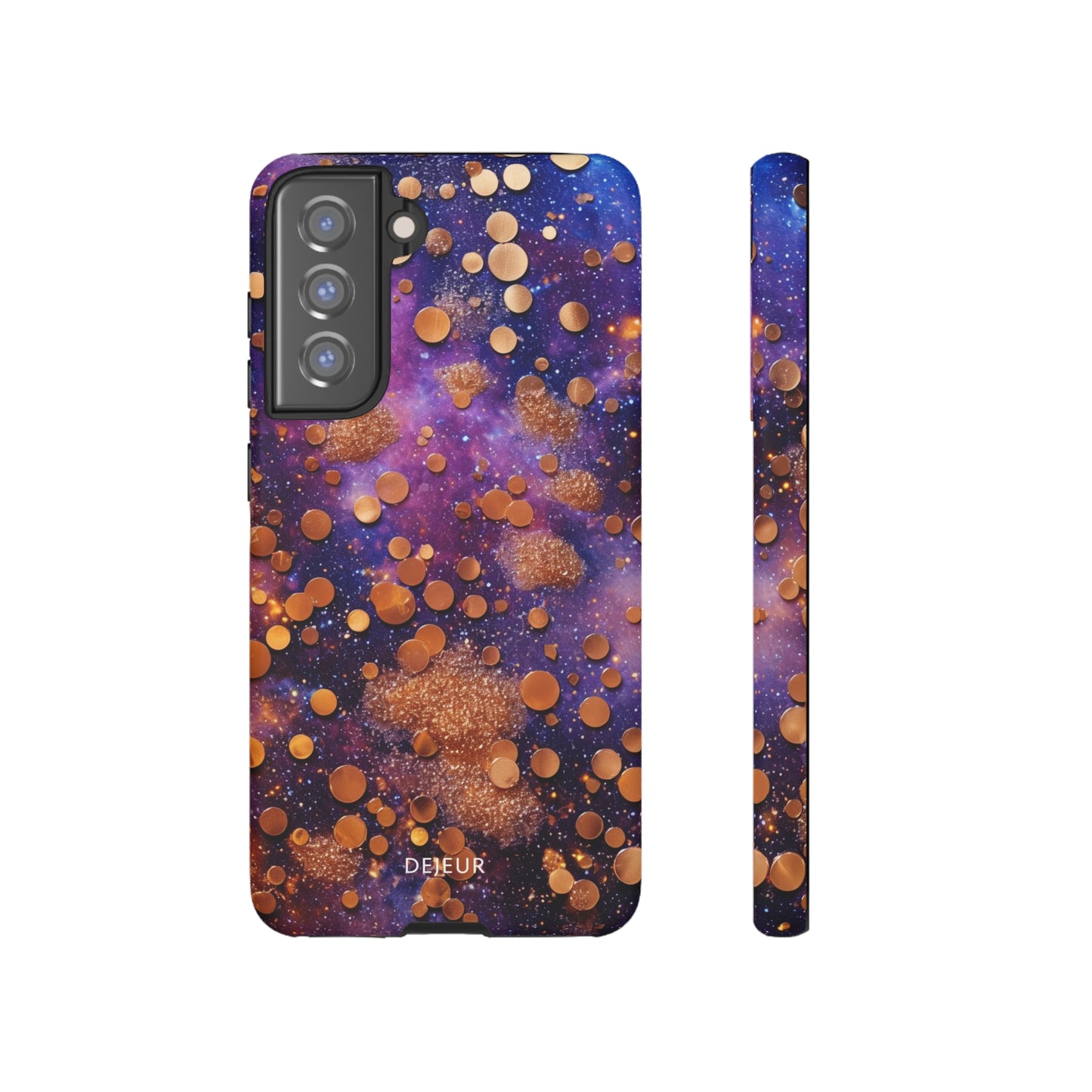 Cosmic Glitter Circles - Samsung Galaxy Tough Case