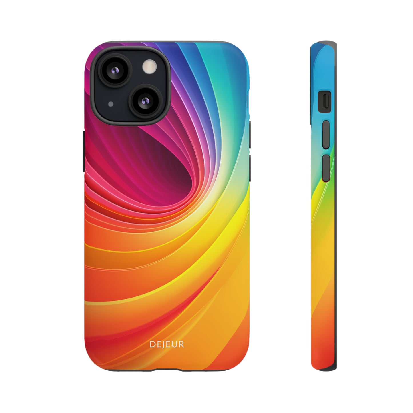 Rainbow Swirl - iPhone Tough Case