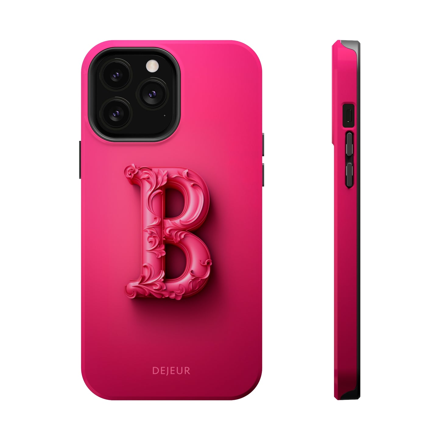 B Hot Pink - iPhone MagSafe Tough Case