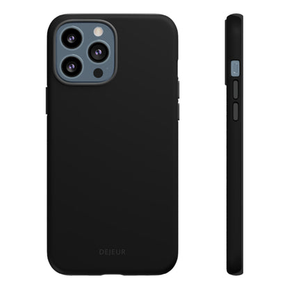 Pure Black - iPhone Tough Case