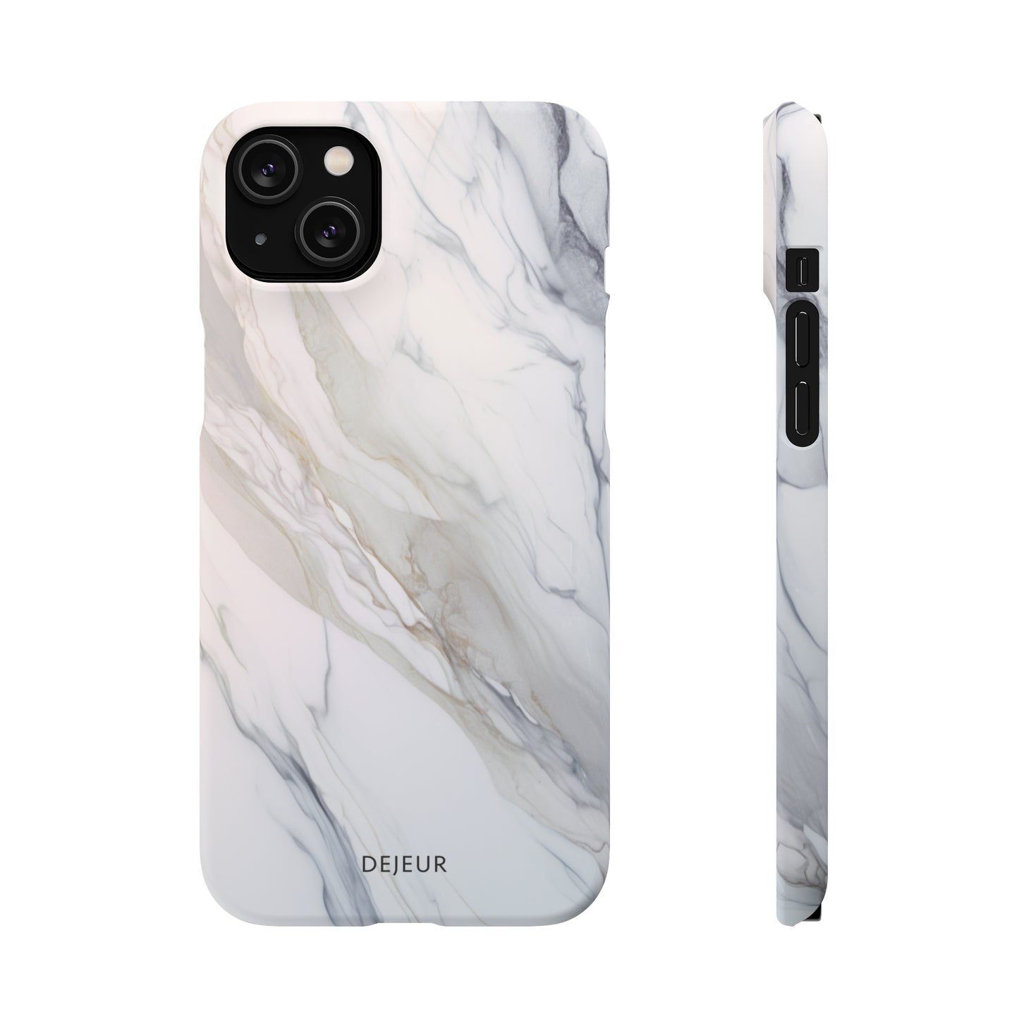 Light Cloud Marble - iPhone Snap Case