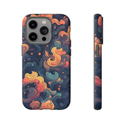 Fox Tail Swirls - iPhone Tough Case