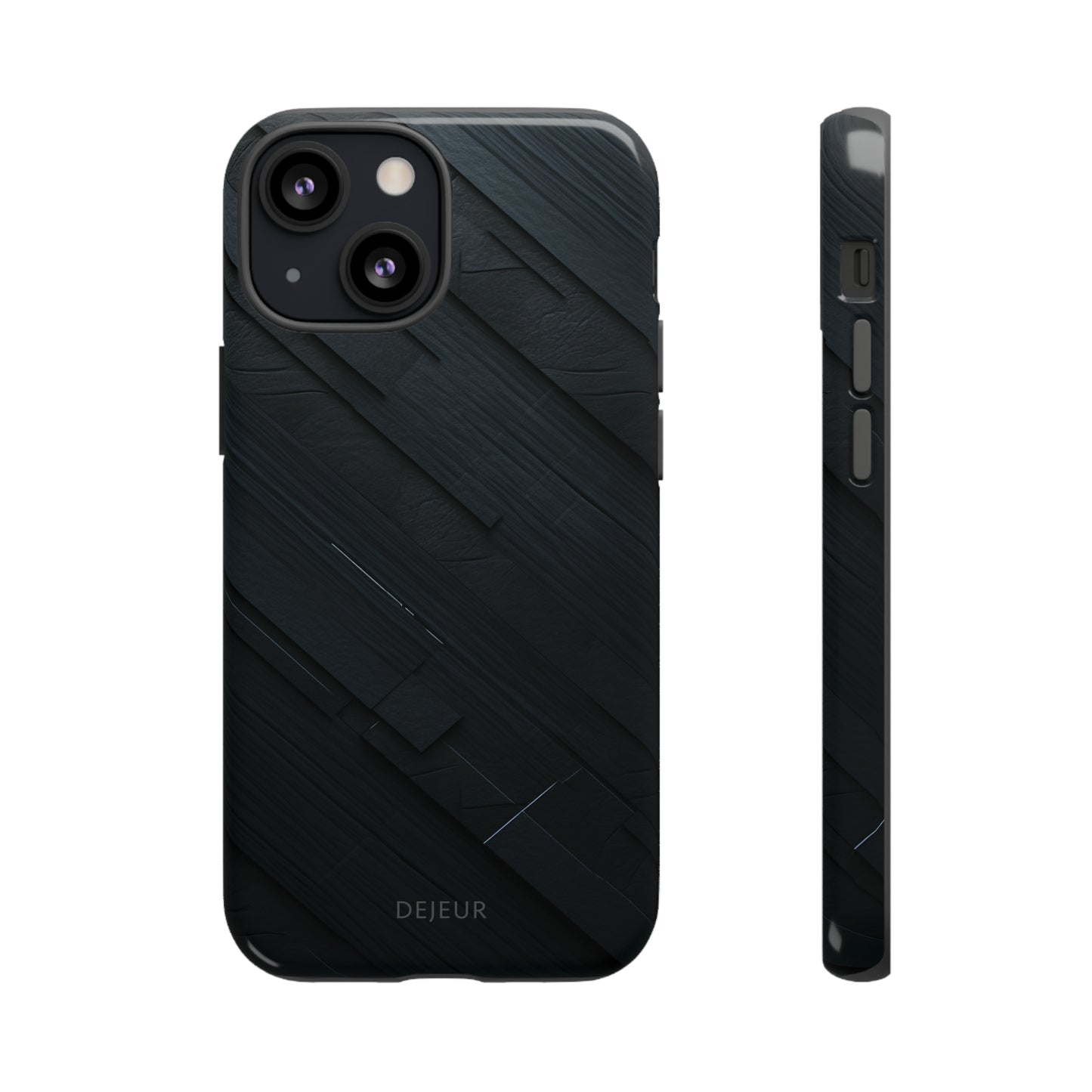 Synthetic Black Graphite - iPhone Tough Case