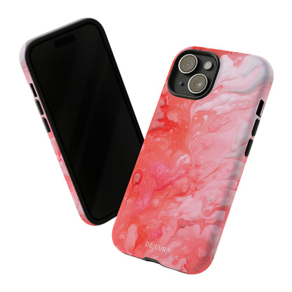 Rose Pink Marble - iPhone Tough Case