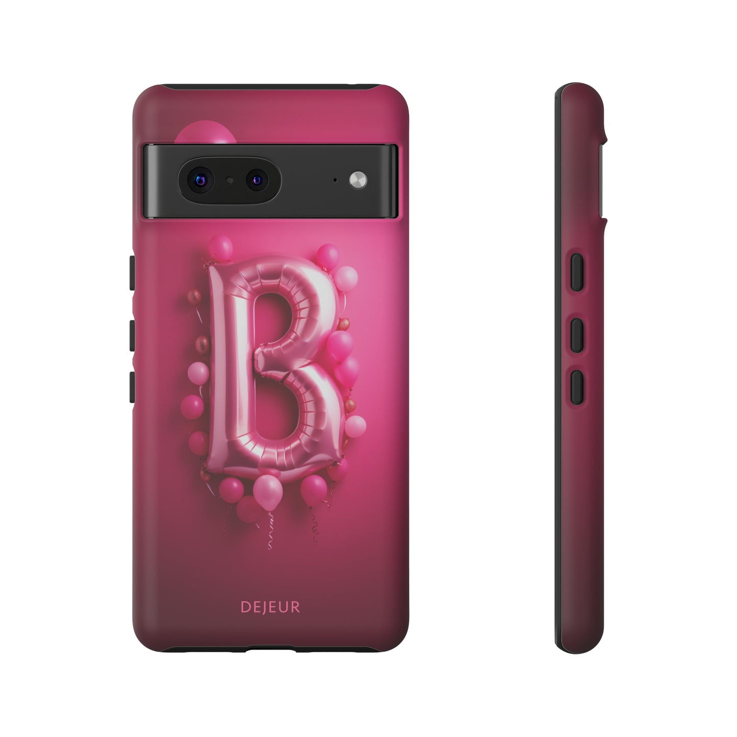 B Magenta Pink Balloons - Google Pixel Tough Case