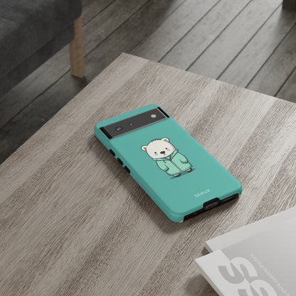 Aqua Coat Bear - Google Pixel Tough Case