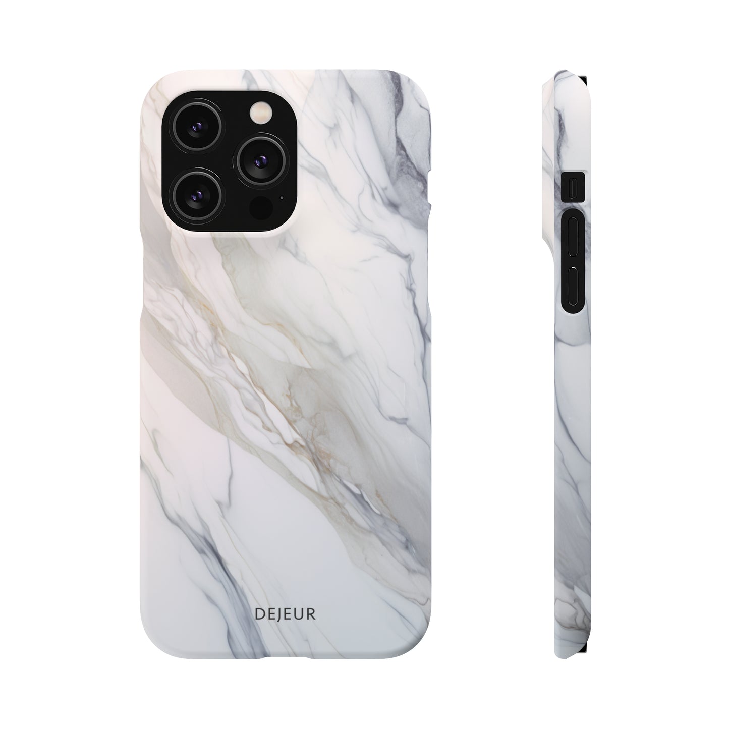 Light Cloud Marble - iPhone Snap Case