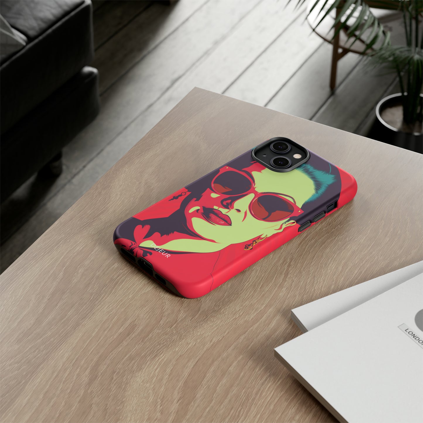 Umm Kulthum Red - iPhone Tough Case