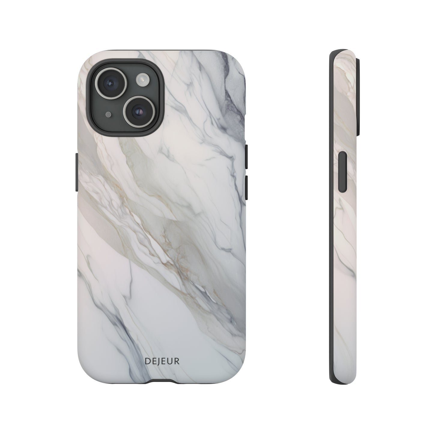 Light Cloud Marble - iPhone Tough Case