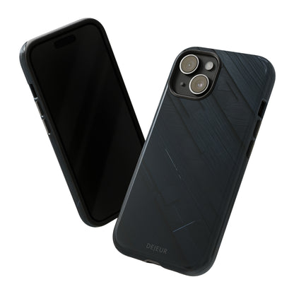 Synthetic Black Graphite - iPhone Tough Case