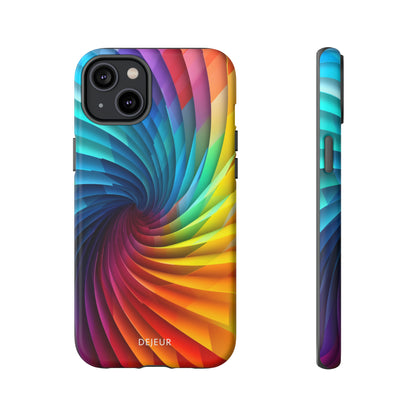 Rainbow Spiral - iPhone Tough Case