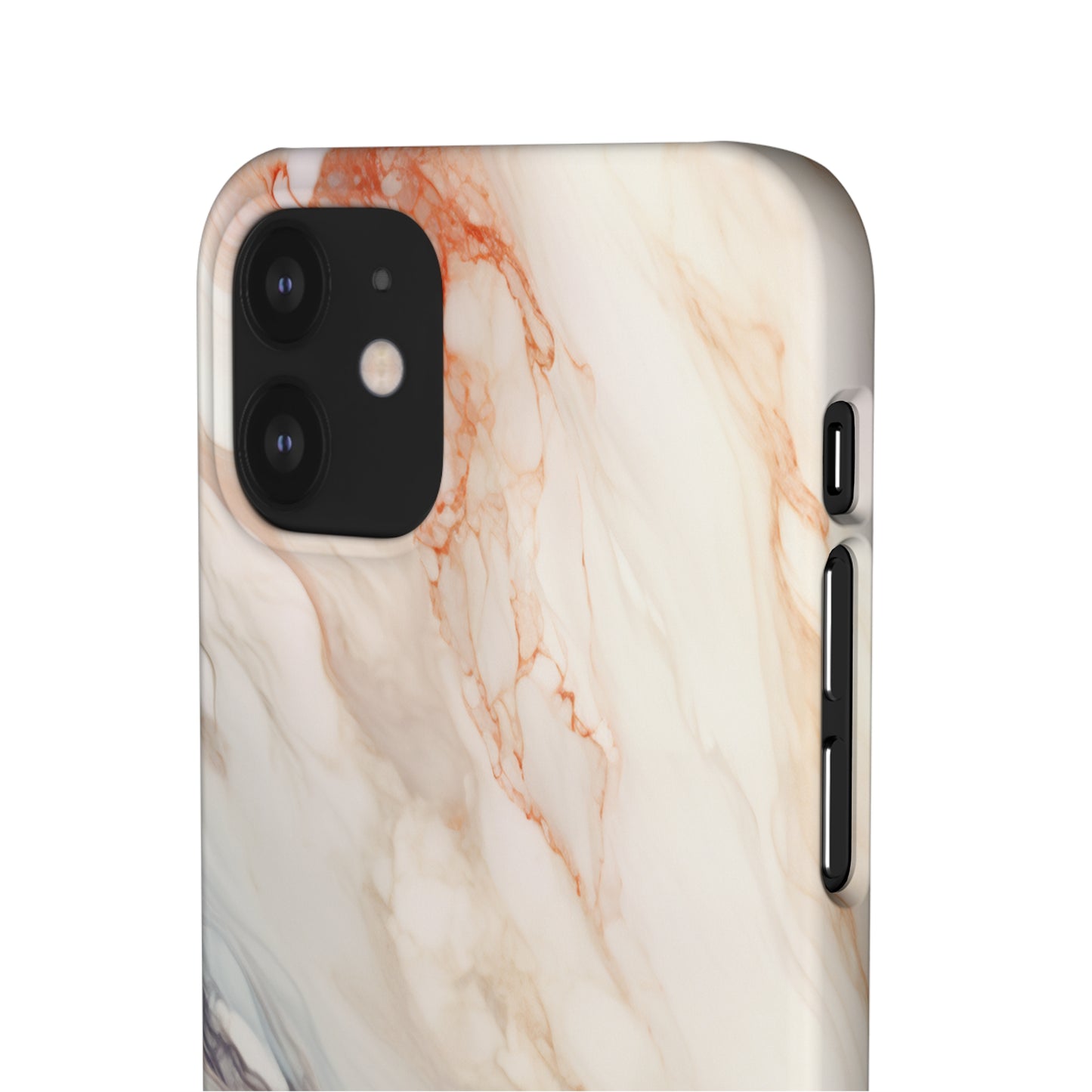 Ash Sandstone Marble - iPhone Snap Case