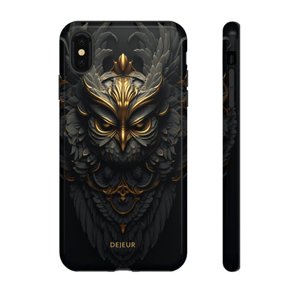 Golden Dark Owl - iPhone Tough Case