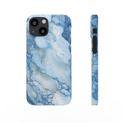 Sky Blue Marble - iPhone Snap Case