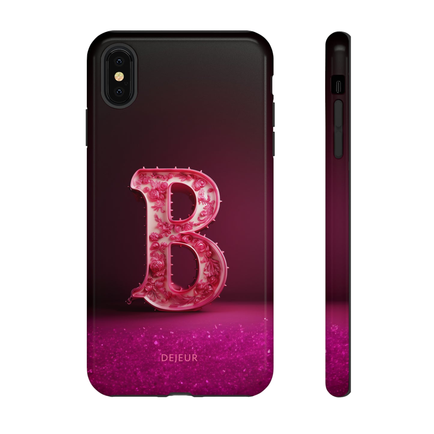 B Pink Roses - iPhone Tough Case